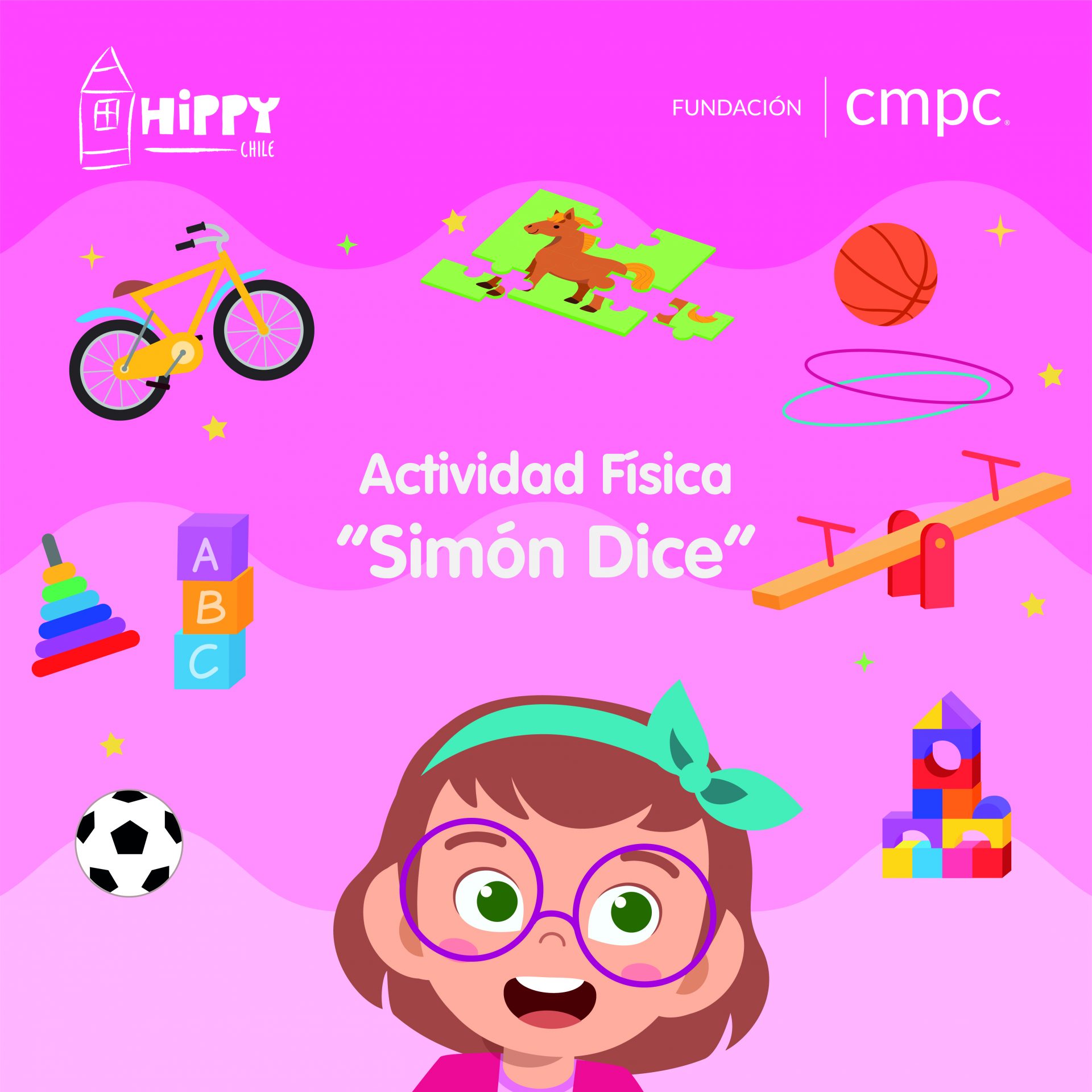 "Simón dice" Juego en familia para que niños y niñas realicen